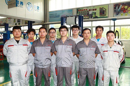 第五届“万通杯”全国汽车维修技能大赛——安徽战队