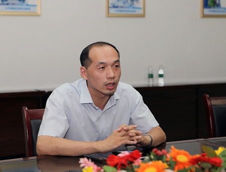 本次大赛执行裁判总裁判长赵林讲话