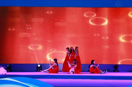 华丽的舞蹈表演