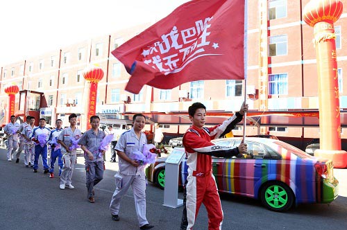 巴哈大赛刘文老师代表万通汽修出战