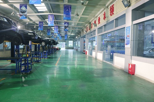 实训实战教学基地一角
