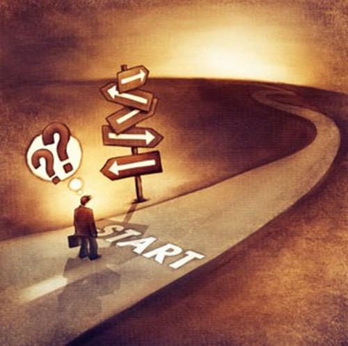 行路前,要选择好人生方向